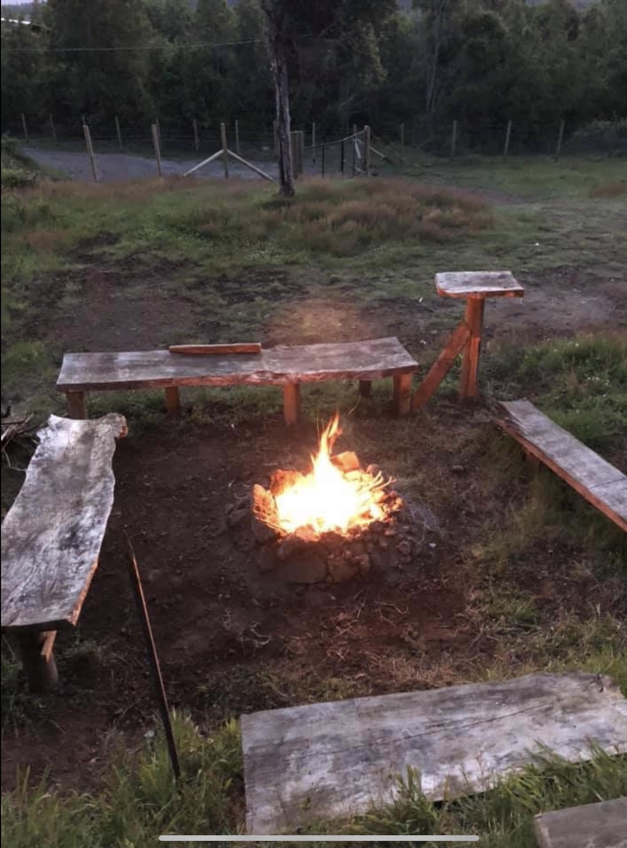 Ceremonia al atardecer